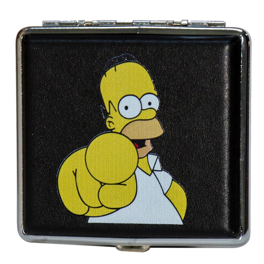 Maço Homer Simpson Desen Deri Sigara Tabakası